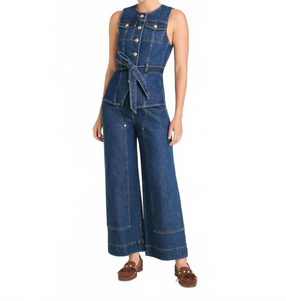 NEW CINQ A SEPT ryker jeans in tide